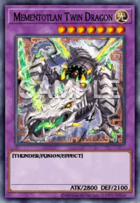 Mementotlan Twin Dragon, Yu-Gi-Oh! card, LIGHT