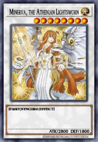 Minerva, the Athenian Lightsworn, Yu-Gi-Oh! card, LIGHT