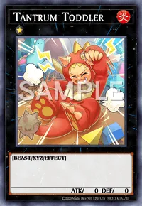 Tantrum Toddler, Yu-Gi-Oh! card, FIRE