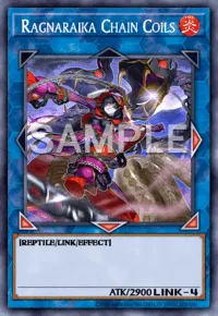 Ragnaraika Chain Coils, Yu-Gi-Oh! card, FIRE