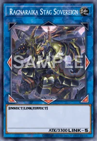 Ragnaraika Stag Sovereign, Yu-Gi-Oh! card, EARTH