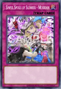 Sinful Spoils of Slumber - Morrian, Yu-Gi-Oh! card, TRAP