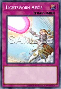 Lightsworn Aegis, Yu-Gi-Oh! card, TRAP