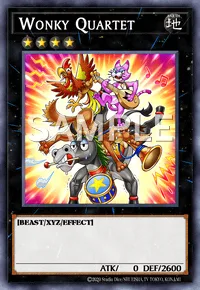 Wonky Quartet, Yu-Gi-Oh! card, EARTH