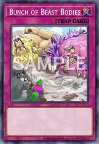 Bunch of Beast Bodies, Yu-Gi-Oh! card, TRAP