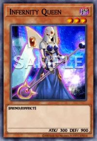Infernity Queen, Yu-Gi-Oh! card, DARK
