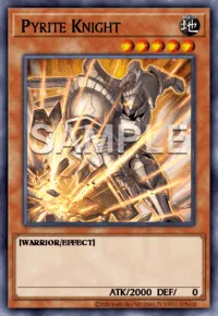 Pyrite Knight, Yu-Gi-Oh! card, EARTH