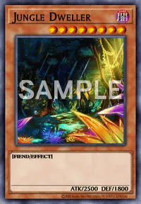 Jungle Dweller, Yu-Gi-Oh! card, DARK