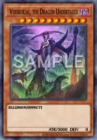 Vouiburial, the Dragon Undertaker, Yu-Gi-Oh! card, DARK