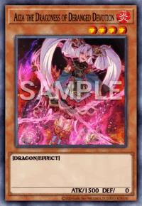 Aiza the Dragoness of Deranged Devotion, Yu-Gi-Oh! card, FIRE