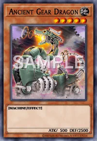 Ancient Gear Dragon, Yu-Gi-Oh! card, EARTH