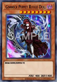 Gimmick Puppet Rouge Doll, Yu-Gi-Oh! card, DARK