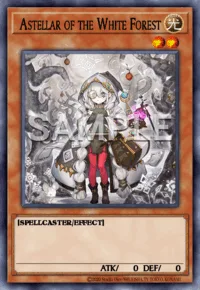 Astellar of the White Forest, Yu-Gi-Oh! card, LIGHT