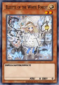 Elzette of the White Forest, Yu-Gi-Oh! card, LIGHT