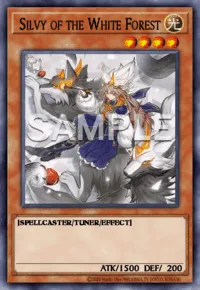 Silvy of the White Forest, Yu-Gi-Oh! card, LIGHT