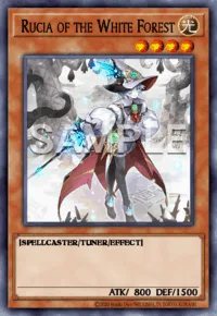 Rucia of the White Forest, Yu-Gi-Oh! card, LIGHT
