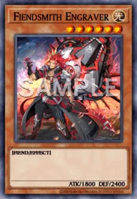 Fiendsmith Engraver, Yu-Gi-Oh! card, LIGHT