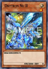 Drytron Nu II, Yu-Gi-Oh! card, LIGHT