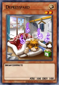 Depresspard, Yu-Gi-Oh! card, LIGHT