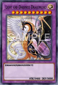 Light and Darkness Dragonlord, Yu-Gi-Oh! card, LIGHT