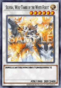 Silvera, Wolf Tamer of the White Forest, Yu-Gi-Oh! card, LIGHT
