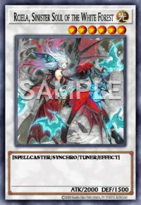 Rciela, Sinister Soul of the White Forest, Yu-Gi-Oh! card, LIGHT