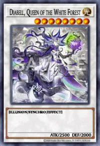 Diabell, Queen of the White Forest, Yu-Gi-Oh! card, LIGHT