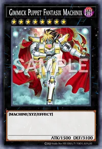 Gimmick Puppet Fantasix Machinix, Yu-Gi-Oh! card, DARK