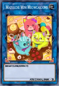 Madolche Mini Meowcaroons, Yu-Gi-Oh! card, EARTH