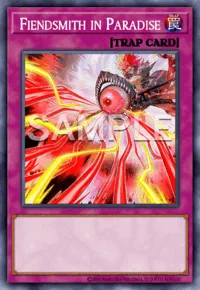 Fiendsmith in Paradise, Yu-Gi-Oh! card, TRAP