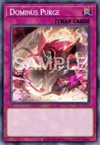 Dominus Purge, Yu-Gi-Oh! card, TRAP