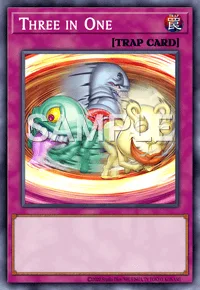 Three in One, Yu-Gi-Oh! card, TRAP
