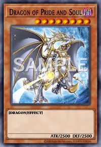 Dragon of Pride and Soul, Yu-Gi-Oh! card, DARK