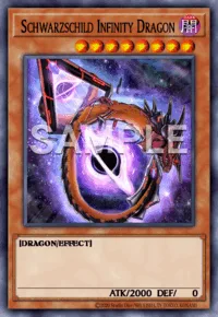 Schwarzschild Infinity Dragon, Yu-Gi-Oh! card, DARK