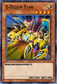Z-Zillion Tank, Yu-Gi-Oh! card, LIGHT