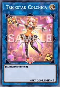 Trickstar Colchica, Yu-Gi-Oh! card, LIGHT