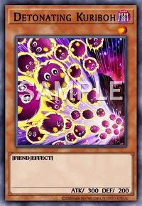 Detonating Kuriboh, Yu-Gi-Oh! card, DARK