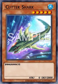 Cutter Shark, Yu-Gi-Oh! card, WATER