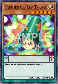 Performage Cup Tricker, Yu-Gi-Oh! card, LIGHT