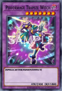 Performage Trapeze Witch, Yu-Gi-Oh! card, DARK