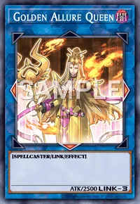 Golden Allure Queen, Yu-Gi-Oh! card, DARK