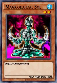 Magicolloidal Sol, Yu-Gi-Oh! card, WATER