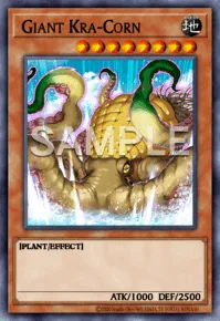 Giant Kra-Corn, Yu-Gi-Oh! card, EARTH