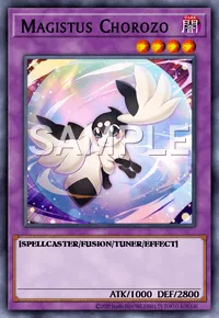 Magistus Chorozo, Yu-Gi-Oh! card, DARK