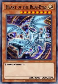 Heart of the Blue-Eyes, Yu-Gi-Oh! card, LIGHT