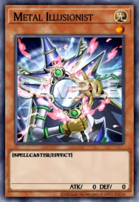 Metal Illusionist, Yu-Gi-Oh! card, LIGHT