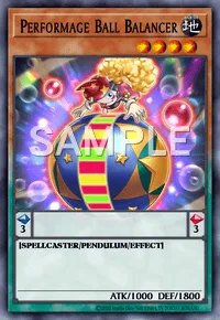 Performage Ball Balancer, Yu-Gi-Oh! card, EARTH