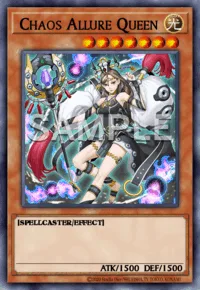 Chaos Allure Queen, Yu-Gi-Oh! card, LIGHT