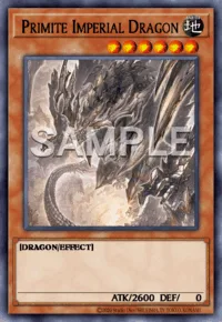 Primite Imperial Dragon, Yu-Gi-Oh! card, EARTH