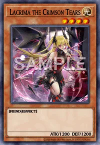 Lacrima the Crimson Tears, Yu-Gi-Oh! card, LIGHT